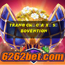 Trang chủ của xổ số Bovention