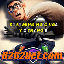 xổ số minh ngọc ngày 2 tháng 8