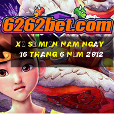 xổ số miền nam ngày 16 tháng 6 năm 2012