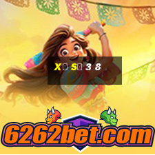 xổ số 3 8