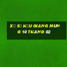 xổ số hậu giang mùng 10 tháng 02