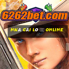 nhà cái lô đề online