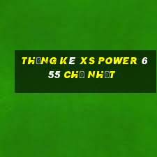 Thống kê XS power 6 55 Chủ Nhật