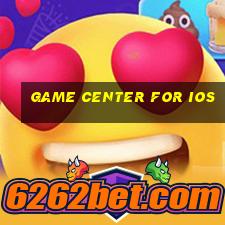 game center for ios