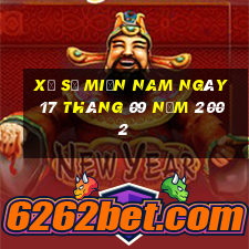 xổ số miền nam ngày 17 tháng 09 năm 2002