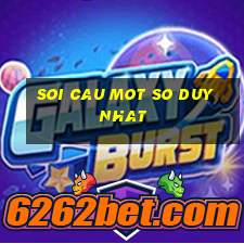 soi cau mot so duy nhat