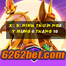 xổ số ninh thuận ngày mùng 6 tháng 10