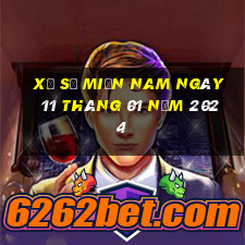 xổ số miền nam ngày 11 tháng 01 năm 2024