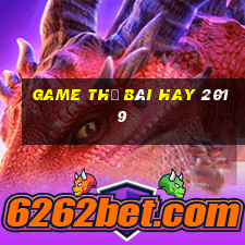 game thẻ bài hay 2019