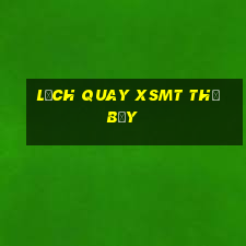 Lịch quay XSMT thứ bảy