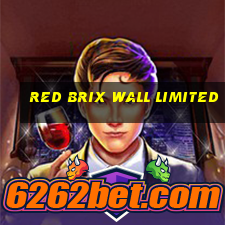 red brix wall limited