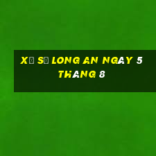 xổ số long an ngày 5 tháng 8