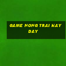 game nong trai hayday