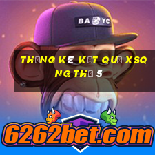 THỐNG KÊ KẾT QUẢ XSQNG Thứ 5