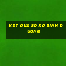 ket qua so xo binh duong