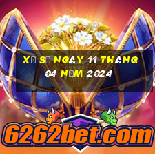 xổ số ngày 11 tháng 04 năm 2024