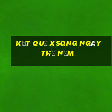 Kết quả XSQNG ngày thứ năm