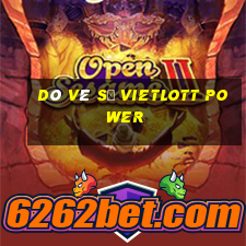 dò vé số vietlott power