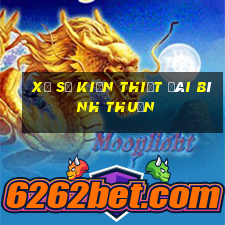 xổ số kiến thiết đài bình thuận