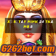 xổ số tây ninh 24 tháng 8