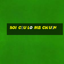 soi cầu lô mb chuẩn