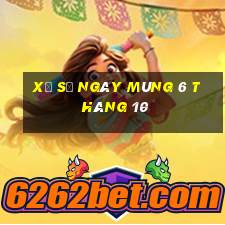 xổ số ngày mùng 6 tháng 10