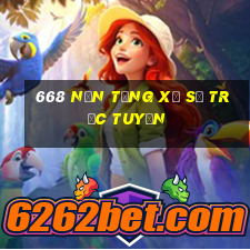 668 nền tảng xổ số trực tuyến