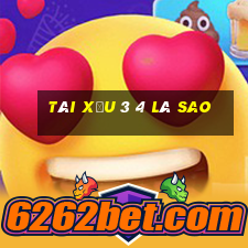 tài xỉu 3 4 là sao