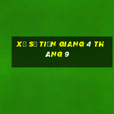 xổ số tiền giang 4 tháng 9