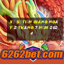 xổ số tiền giang ngày 2 tháng 7 năm 2024