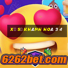 xổ số khánh hoà 3 4