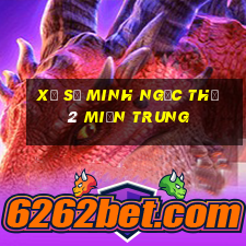 xổ số minh ngọc thứ 2 miền trung