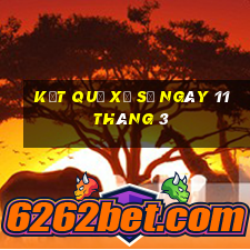 kết quả xổ số ngày 11 tháng 3