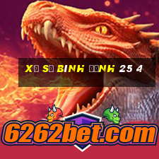 xổ số bình định 25 4