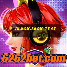 blackjack test