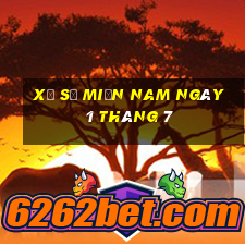 xổ số miền nam ngày 1 tháng 7