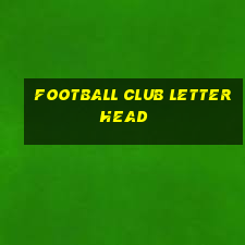 football club letterhead