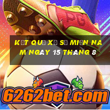 kết quả xổ số miền nam ngày 15 tháng 8