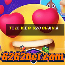 tỷ lệ kèo u20 châu á