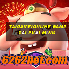 Taigameionline Game Bài Phái Mạnh