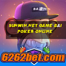 Sunwin.Net Game Bài Poker Online