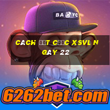 Cách đặt cược XSVL ngày 22