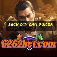 sách dạy chơi poker