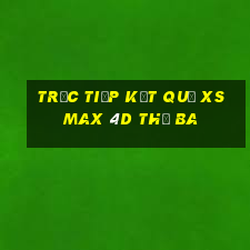 Trực tiếp kết quả XS Max 4D thứ Ba