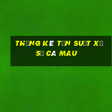 thống kê tần suất xổ số cà mau