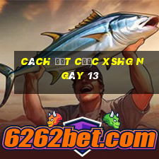 Cách đặt cược XSHG ngày 13