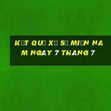 kết quả xổ số miền nam ngày 7 tháng 7