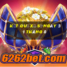 kết quả xổ số ngày 31 tháng 8