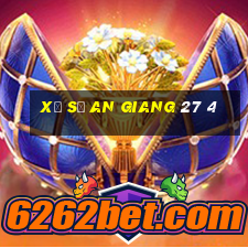 xổ số an giang 27 4