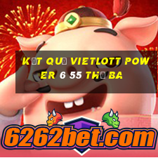 Kết quả vietlott power 6 55 thứ Ba